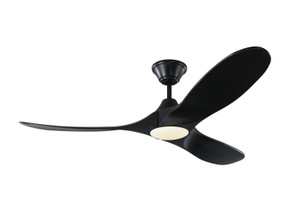 Fans Damp Location by Visual Comfort Fan ( 71 | 3MAVR52BKBKD Maverick ) 