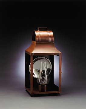Exterior Wall Mt./Flush by Northeast Lantern ( 196 | 9051-AC-CIM-CLR Livery ) 