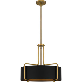 Pendants Drum Shade by Quoizel ( 10 | QP5596AB Quoizel Pendant ) 