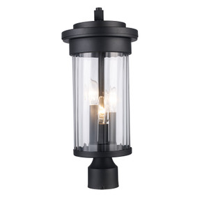 Exterior Post/Pier Head by Trans Globe Imports ( 110 | 51413 BK Carmel ) 