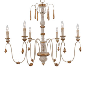 Large Chandeliers Candle by Terracotta Designs ( 374 | H9112-6 Morena ) 