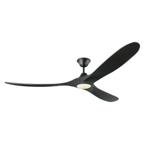 Fans Damp Location by Visual Comfort Fan ( 71 | 3MAVR70BKBKD Maverick ) 