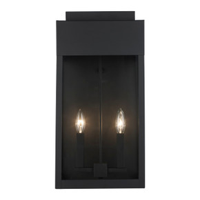 Exterior Wall Mt./Flush by Trans Globe Imports ( 110 | 51521 BK Marley ) 