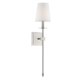 Sconces Single Candle by Savoy House ( 51 | 9-303-1-SN Monroe ) 