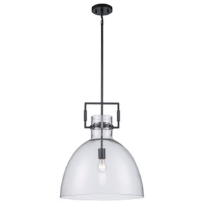 Pendants Glass Down by Trans Globe Imports ( 110 | PND-2229 BK Ameranth ) 