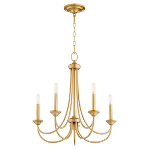 Mid. Chandeliers Candle by Quorum ( 19 | 6250-5-80 Brooks ) 