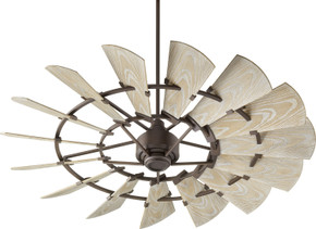 Fans Damp Location by Quorum ( 19 | 196015-86 Windmill ) 