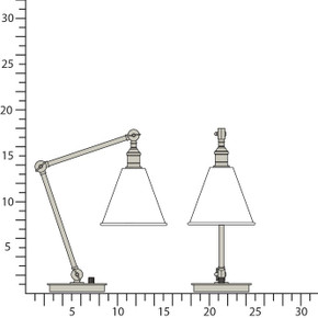 Lamps Table by Robert Abbey ( 165 | S2419G Alloy ) 