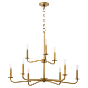 Mid. Chandeliers Candle by Quorum ( 19 | 6307-9-47 Rutherford ) 
