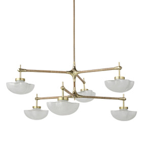 Large Chandeliers Glass Shade by Palecek ( 515 | 2691-79 Cicero ) 