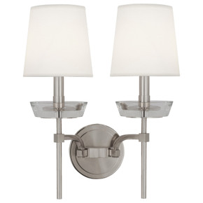 Sconces Double Candle by Robert Abbey ( 165 | S609C Cristallo ) 
