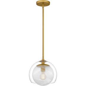 Mini Pendants Glass Down by Quoizel ( 10 | QPP6774BRG Quoizel Piccolo Pendant ) 