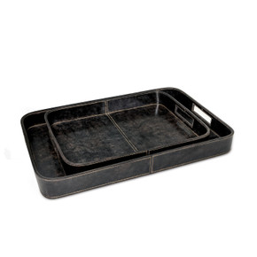 Home Accents Trays by Regina Andrew ( 400 | 20-1504BLK Derby ) 