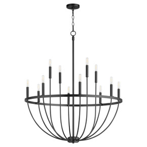 Large Chandeliers Candle by Quorum ( 19 | 6374-12-59 Tribute ) 