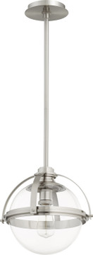 Pendants Glass Down by Quorum ( 19 | 88-13-65 Meridian Globe Pendants ) 