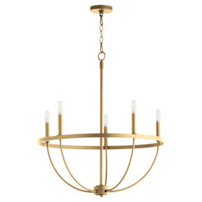 Mid. Chandeliers Candle by Quorum ( 19 | 6374-5-80 Tribute ) 