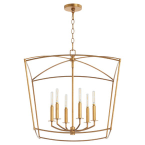 Foyer/Hall Lanterns Open Frame by Quorum ( 19 | 6412-6-74 Mantle ) 