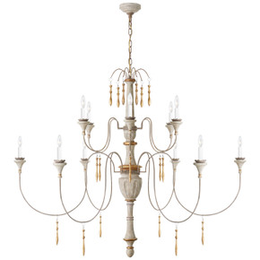 Large Chandeliers Candle by Visual Comfort Signature ( 268 | JN 5014VW Fortuna ) 