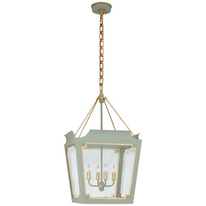 Foyer/Hall Lanterns Glass w/Frame by Visual Comfort Signature ( 268 | JN 5020CEL/G-CG Caddo ) 