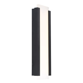 Exterior Wall Mt./Flush by W.A.C. Lighting ( 34 | WS-W11920-BK Fiction ) 