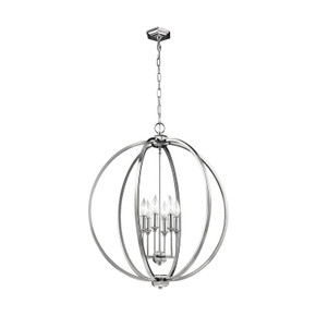 Pendants Sphere by Visual Comfort Studio ( 454 | F3061/6PN Corinne ) 
