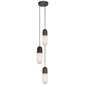 Mini Chandeliers Multi-Port/Cascade by Visual Comfort Signature ( 268 | TOB 5646BZ/HAB-FG-3 Junio ) 