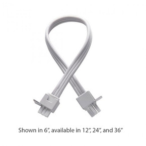 Track Parts by W.A.C. Lighting ( 34 | BA-IC12-WT Light Bars Accessories ) 