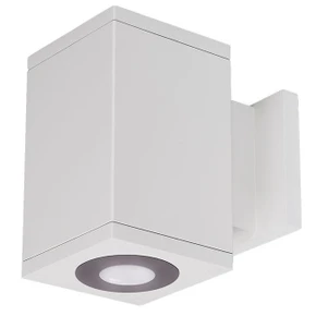 Exterior Sconces by W.A.C. Lighting ( 34 | DC-WD0644-F827B-WT Cube Arch ) 