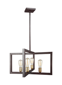 Pendants Open Frame by Visual Comfort Studio ( 454 | F3145/4NWB Finnegan ) 