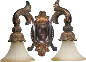 Bathroom Fixtures Two Lights by Quorum ( 19 | 5230-2-88 Madeleine ) 