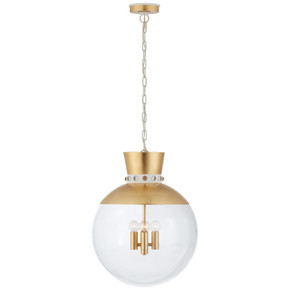 Pendants Glass Down by Visual Comfort Signature ( 268 | JN 5052G/WHT-CG Lucia ) 