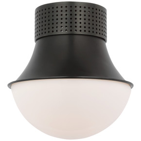 Flush Mounts Glass Down by Visual Comfort Signature ( 268 | KW 4058BZ-WG Precision ) 