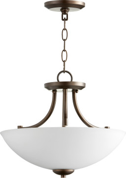 Semi-Flush Mts. Bowl Style by Quorum ( 19 | 2769-15-86 Barkley ) 