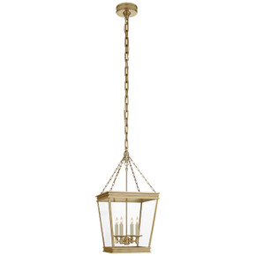 Foyer/Hall Lanterns Glass w/Frame by Visual Comfort Signature ( 268 | CHC 5610AB-CG Launceton ) 
