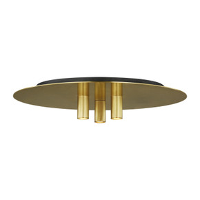 Flush Mounts Multi-Port/Cluster by Visual Comfort Modern ( 182 | 700FMPNT16NB-LED930 Ponte ) 