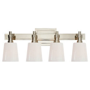 Bathroom Fixtures Four Lights by Visual Comfort Signature ( 268 | TOB 2153PN-WG Bryant Bath ) 