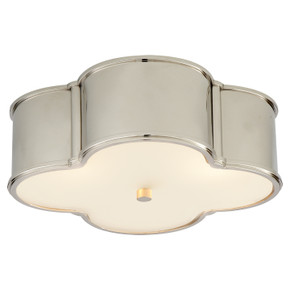 Flush Mounts Bowl Style by Visual Comfort Signature ( 268 | AH 4015PN-FG Basil ) 
