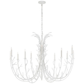 Large Chandeliers Candle by Visual Comfort Signature ( 268 | JN 5080PW Silva ) 
