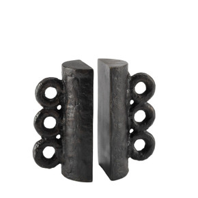 Home Accents Bookends by Regina Andrew ( 400 | 20-1652BLKZ Chandra ) 
