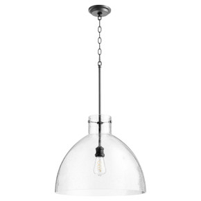 Pendants Glass Down by Quorum ( 19 | 8932-69 8932 Seeded Pendants ) 
