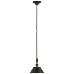 Mini Pendants Metal Shade by Visual Comfort Signature ( 268 | TOB 5722BZ/HAB-BZ Turlington ) 