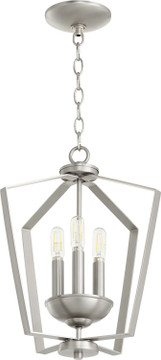 Foyer/Hall Lanterns Open Frame by Quorum ( 19 | 894-3-65 3LT Entry Series ) 