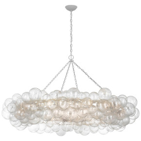 Large Chandeliers Glass Shade by Visual Comfort Signature ( 268 | JN 5109PW/CG Talia ) 