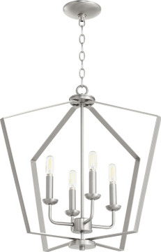 Foyer/Hall Lanterns Open Frame by Quorum ( 19 | 894-4-65 4LT Entry Series ) 