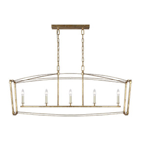 Linear/Island 4 Light + by Visual Comfort Studio ( 454 | F3326/5ADB Thayer ) 
