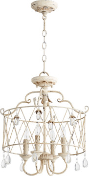 Mid. Chandeliers Candle by Quorum ( 19 | 2844-4-70 Venice ) 