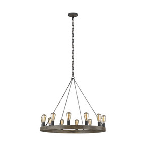 Mid. Chandeliers Ring/Halo by Visual Comfort Studio ( 454 | F3932/12WOW/AF Avenir ) 