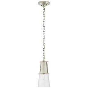 Mini Pendants Glass Down by Visual Comfort Signature ( 268 | TOB 5751PN-SG Robinson ) 