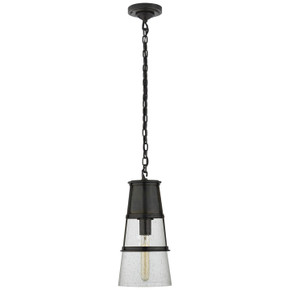 Mini Pendants Glass Down by Visual Comfort Signature ( 268 | TOB 5752BZ-SG Robinson ) 
