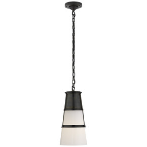 Mini Pendants Glass Down by Visual Comfort Signature ( 268 | TOB 5752BZ-WG Robinson ) 